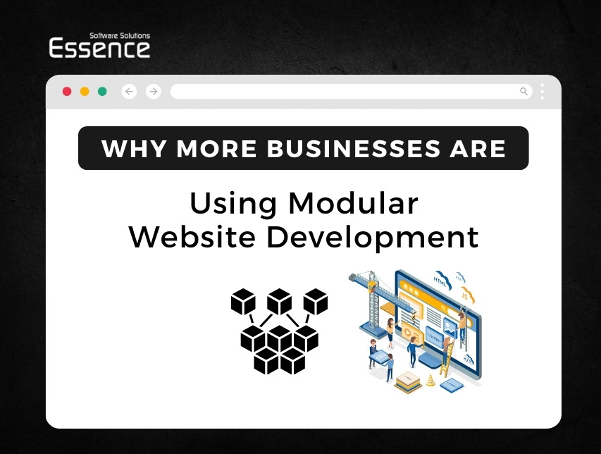 an image representing Why More Businesses are Using Modular Website Development