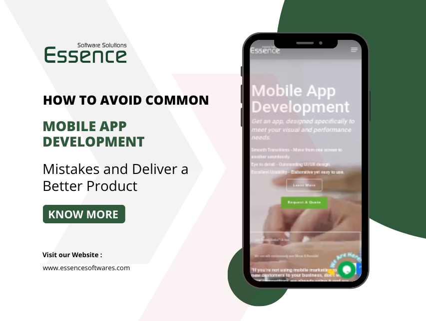 an image represent How to Avoid Common Mobile App Development Mistakes and Deliver a Better Product